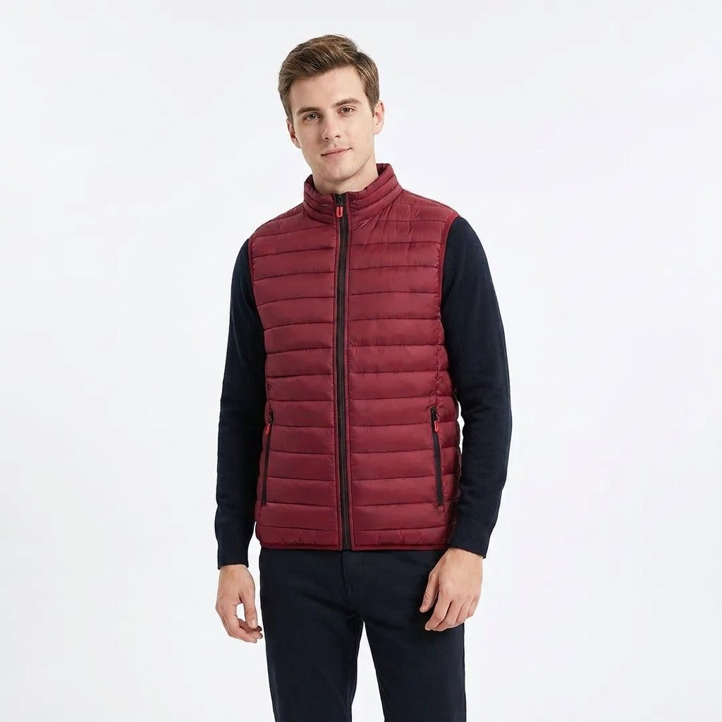 Lavenda | Gewatteerde Bodywarmer Voor Heren
