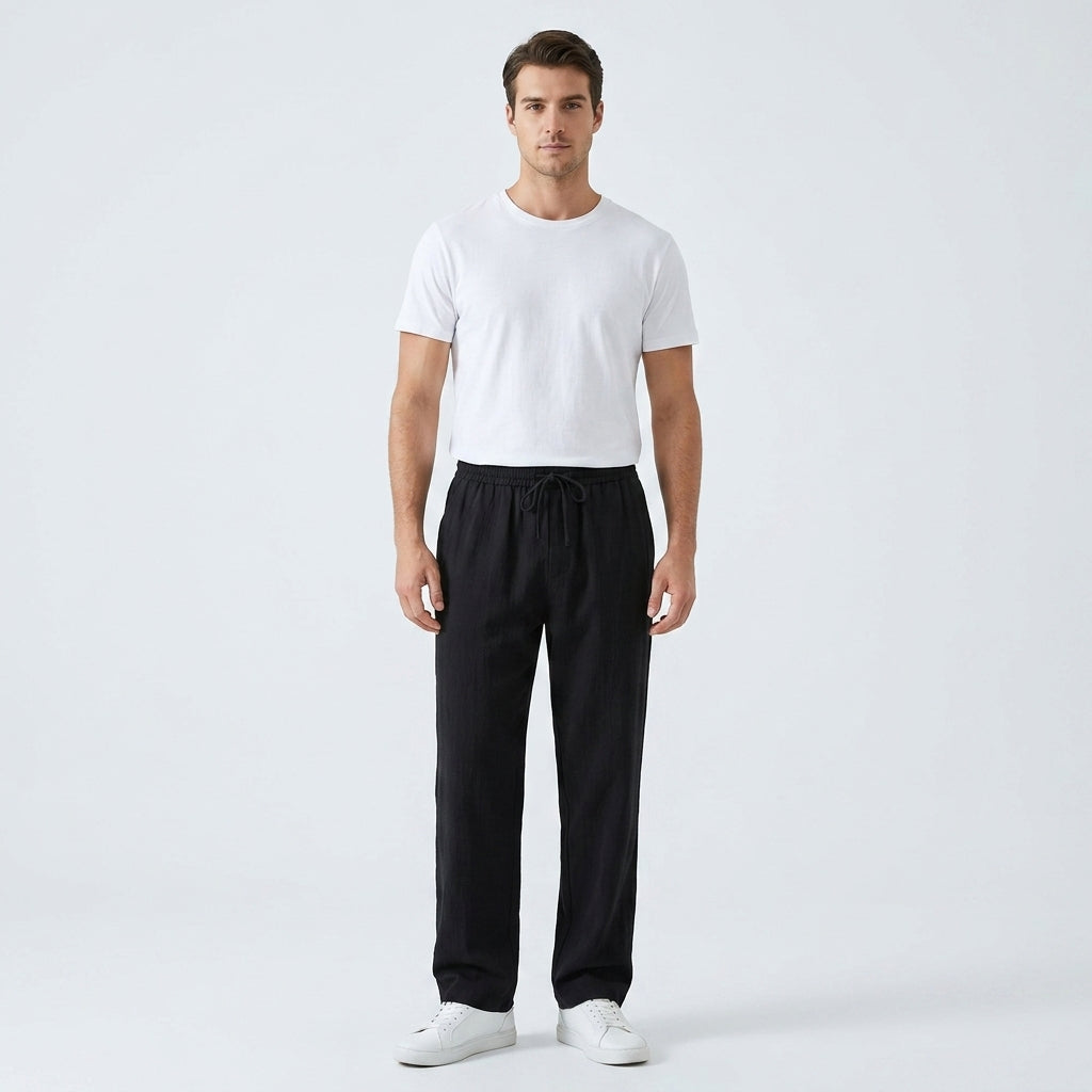 Lavenda | Zomerse Linnen Broek Voor Heren