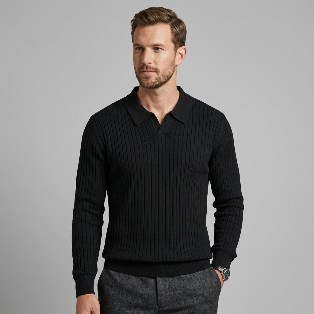 Lavenda | Geribd Poloshirt Voor Heren