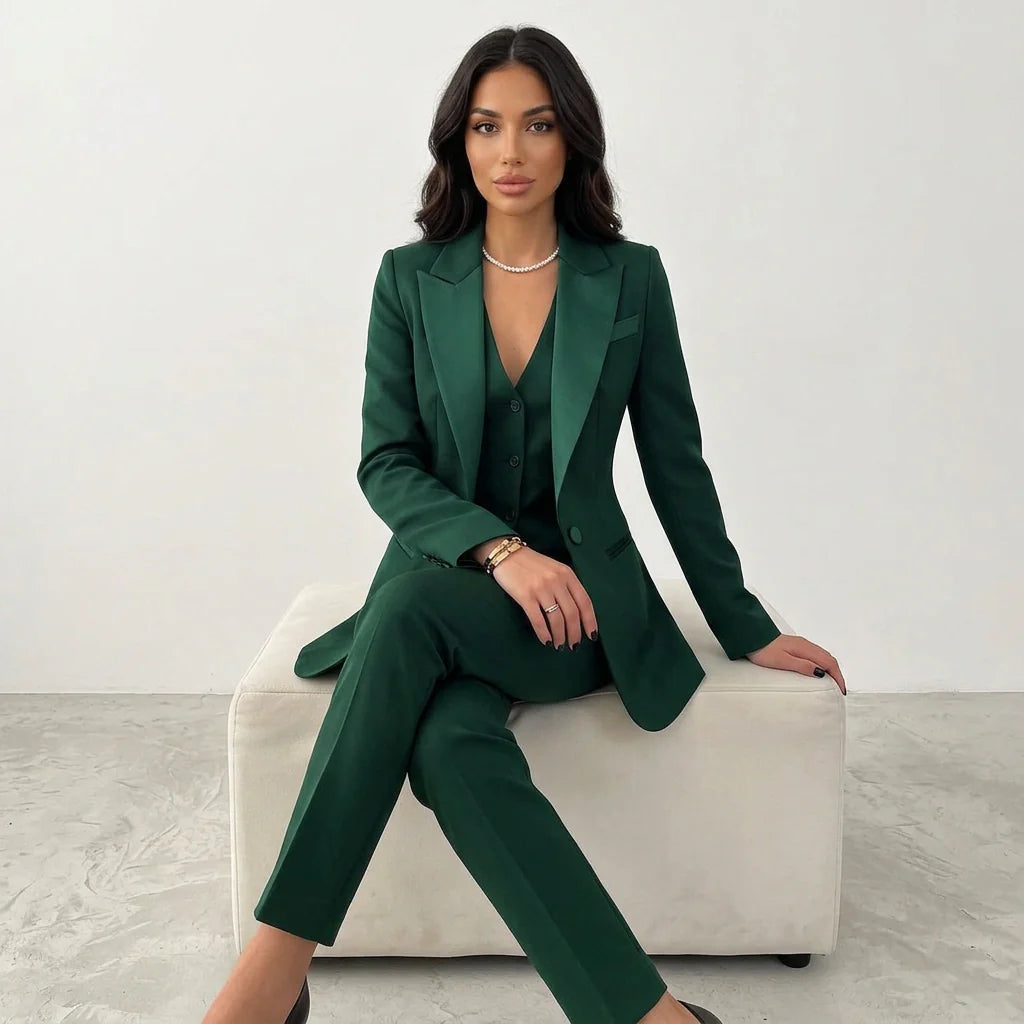 Lavenda | Elegante Driedelige Set Voor Dames