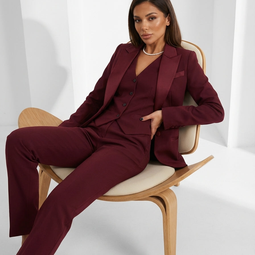 Lavenda | Elegante Driedelige Set Voor Dames