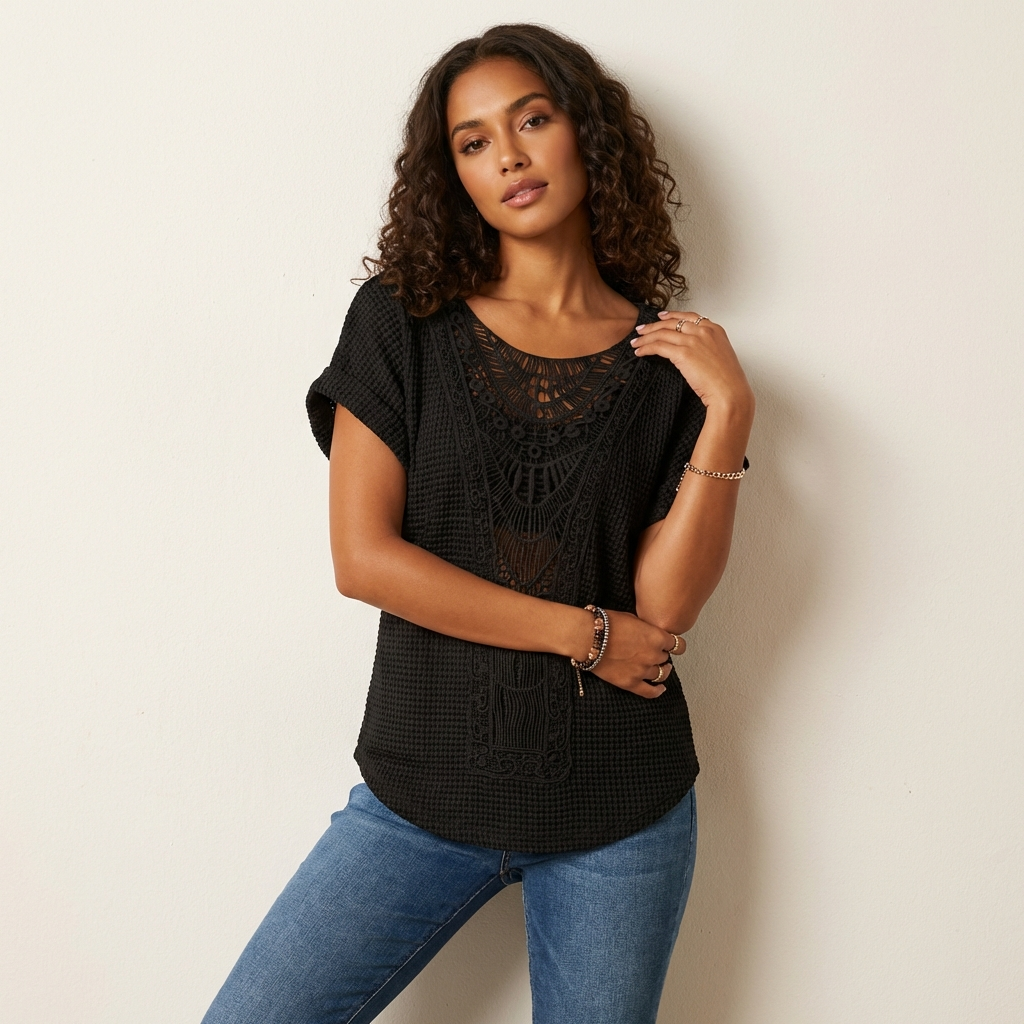Lavenda | Kant Top Voor Dames