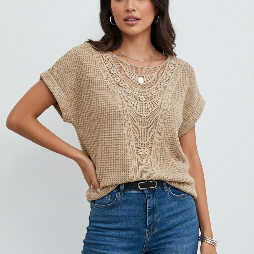 Lavenda | Kant Top Voor Dames