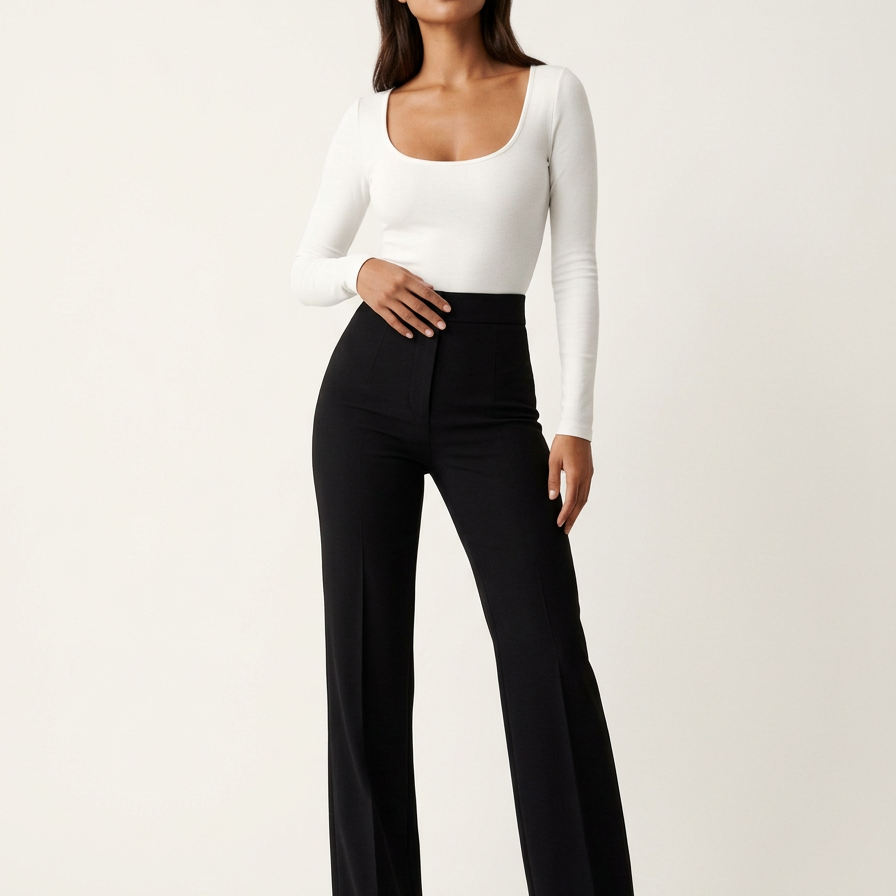 Lavenda | Flared Broek Voor Dames