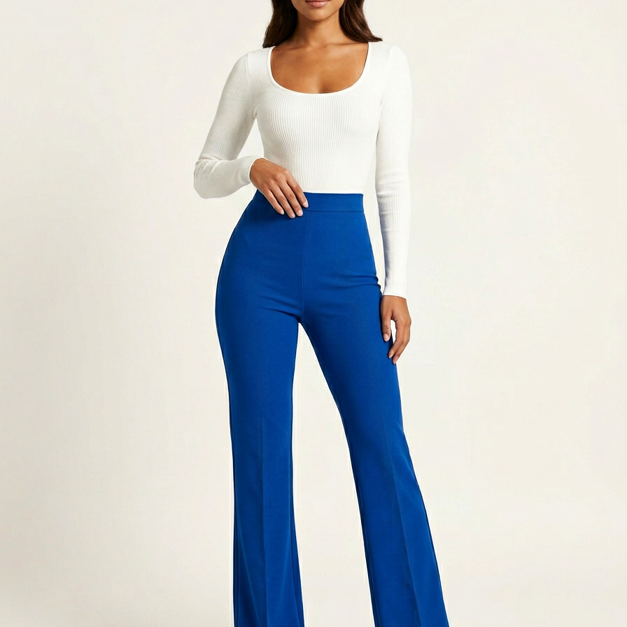 Lavenda | Flared Broek Voor Dames