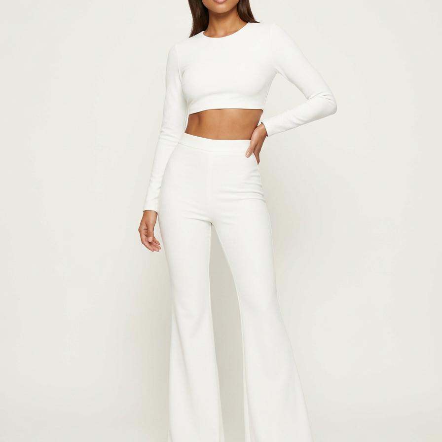 Lavenda | Flared Broek Voor Dames