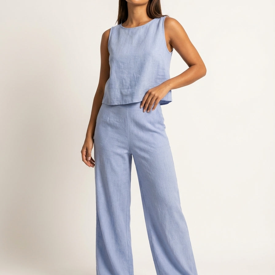 Lavenda | Minimalistische Tweedelige Set Voor Dames