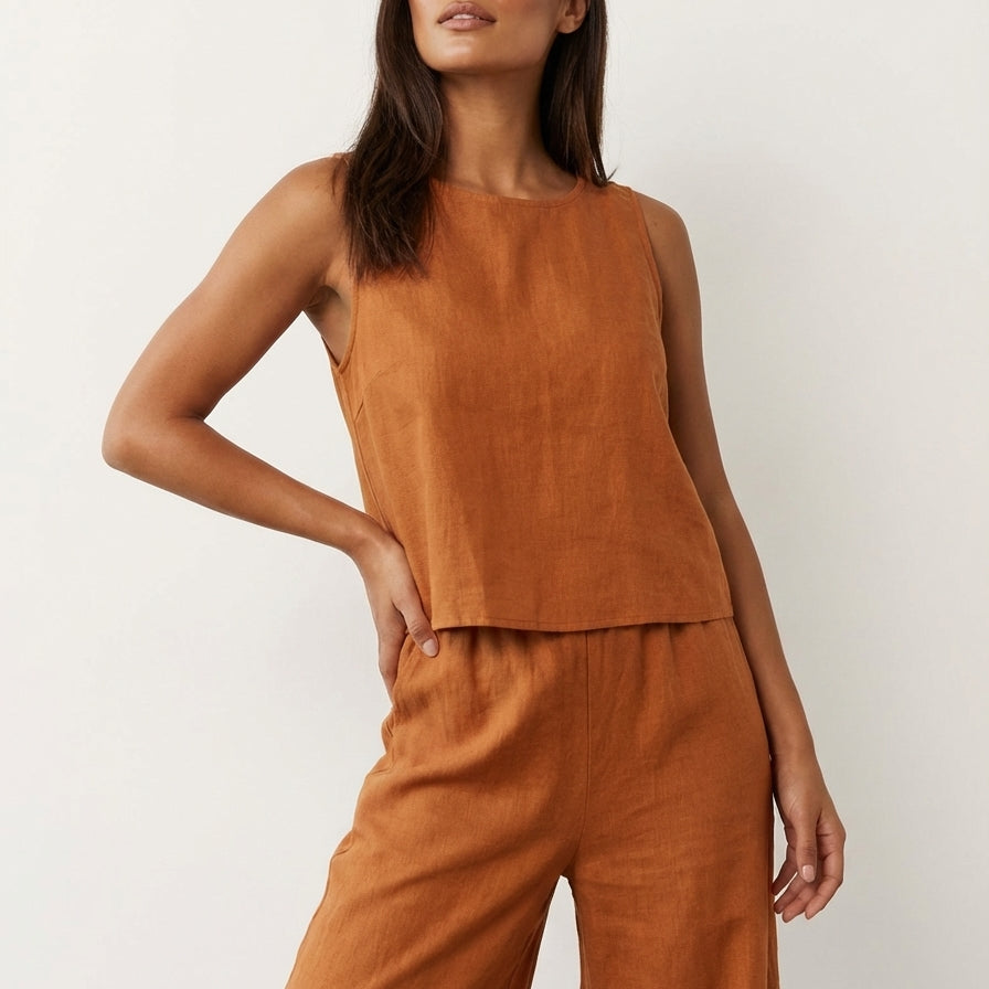 Lavenda | Minimalistische Tweedelige Set Voor Dames