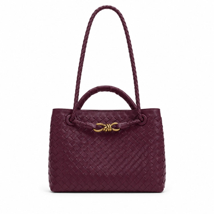 Leerlook tas dames met gouden details elegant en veelzijdig