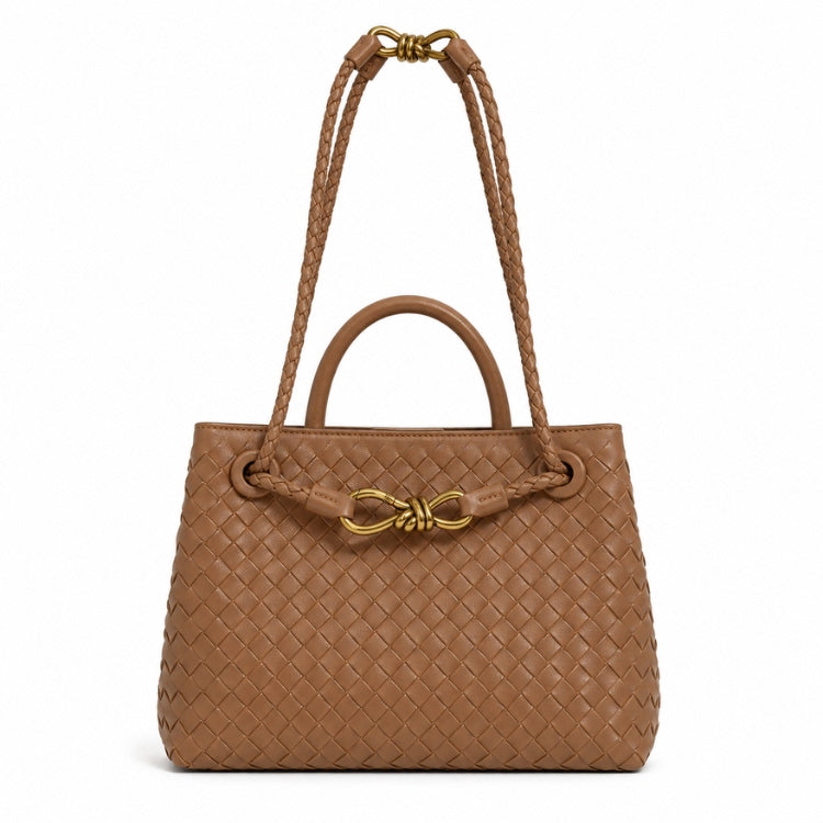 Leerlook tas dames met gouden details elegant en veelzijdig