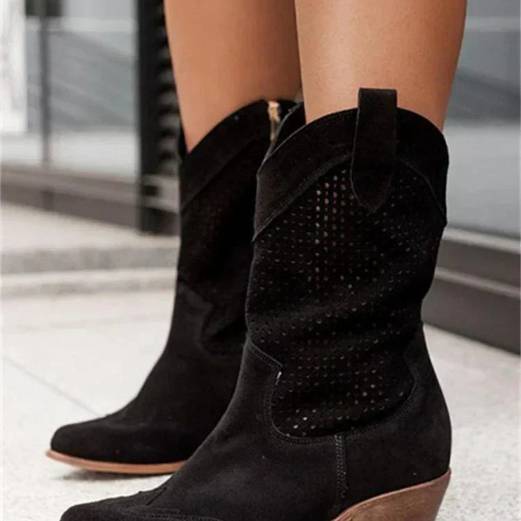Cowboylaarzen dames leer-look veelzijdig