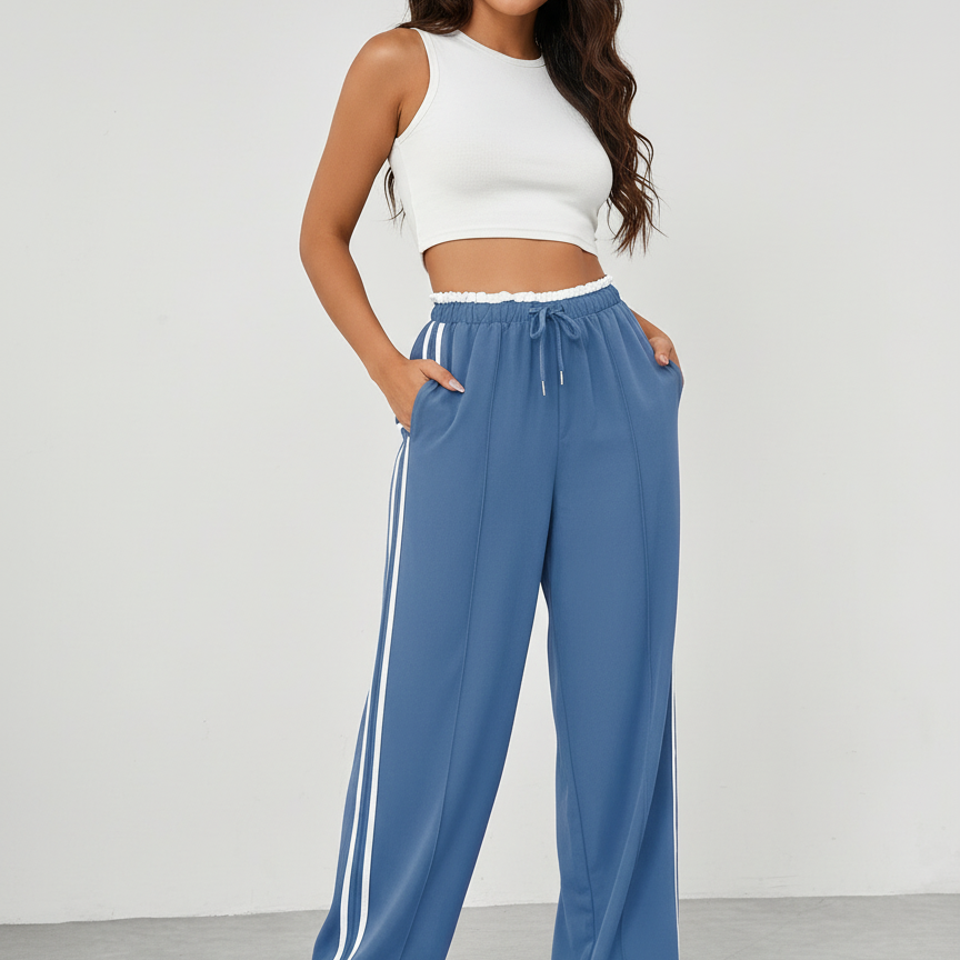 Lavenda | Moderne Wide-Leg Broek Voor Dames
