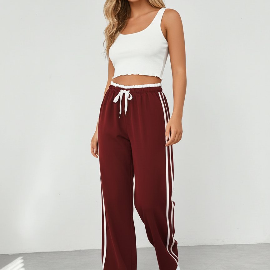 Lavenda | Moderne Wide-Leg Broek Voor Dames
