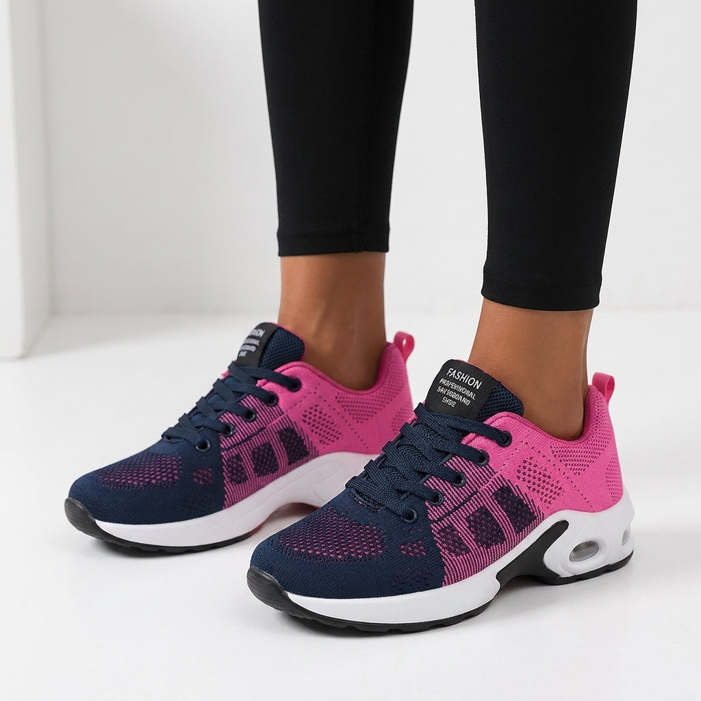 Sneakers dames lichtgewicht mesh comfortabel voor elke dag